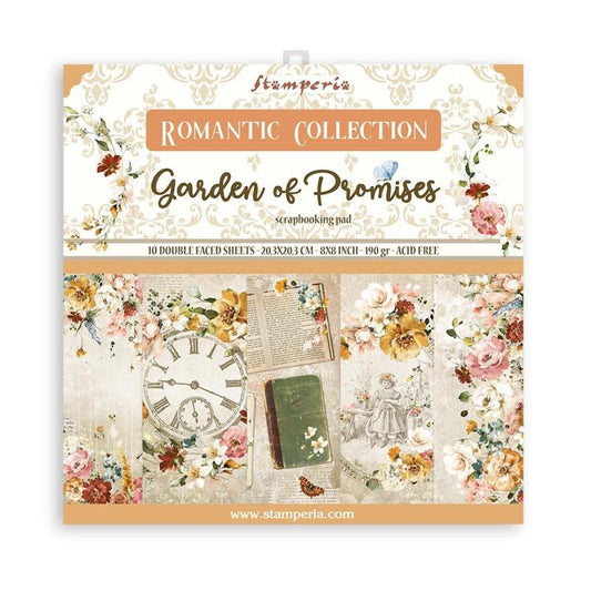 Garden of Promises 8x8 Paper Pad - Stamperia