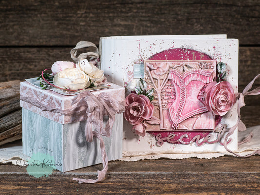 Her Story - album and exploding box - online workshop with kit