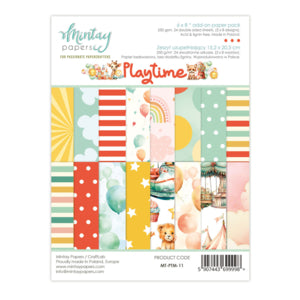 6 X 8 ADD-ON PAPER PAD - PLAYTIME - MINTAY PAPERS