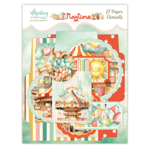 PAPER ELEMENTS - PLAYTIME, 27 PCS - MINTAY PAPERS