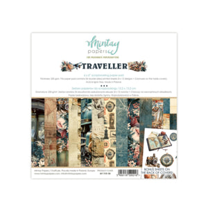 6 X 6 PAPER PAD - TRAVELLER - MINTAY PAPERS