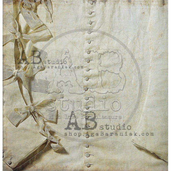AB Studios Follow the Rabbit 8 Pgs 12x12 Scrapbook Paper Set - TH