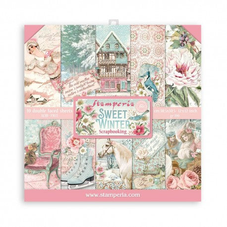 Sweet Winter 12x12 Paper Pad - Stamperia