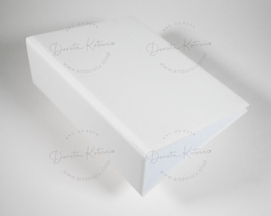 White album base, orientation: portrait, 6 pages white
